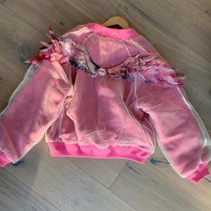 Miss Sixty Pink Bomber Jacket